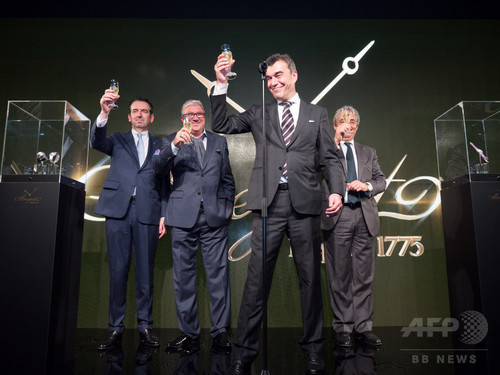 女優 壇れいもお祝い ブレゲ ブティック銀座リニューアル 写真6枚 ファッション ニュースならmode Press Powered By Afpbb News