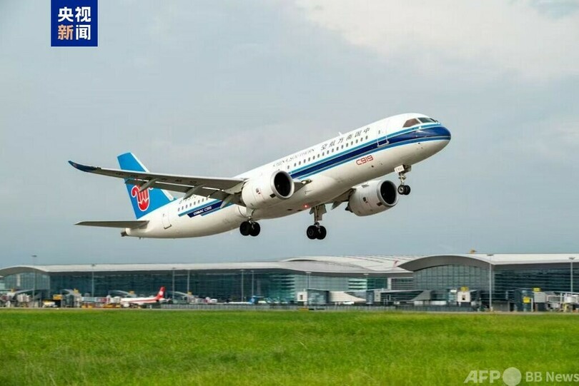 中国国産大型旅客機C919 南方航空就航初年度の旅客輸送量は46万人