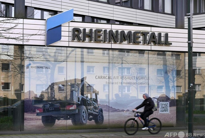 独ラインメタル、ウクライナに兵器工場建設へ 過去最高の売上高目指す