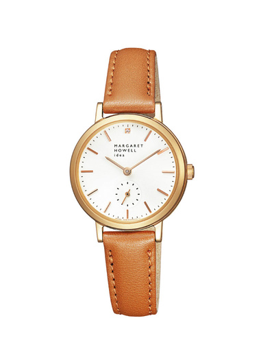 美品 定価3.5万 マーガレットハウエル アイデア 20周年 腕時計 ブラウン MARGARET HOWELL idea】ウオッチから、腕時計のセレクトショップ