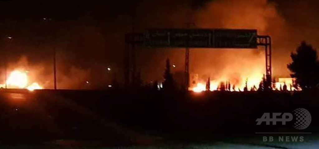 シリアへのミサイル攻撃、イラン革命防衛隊員8人含む外国人15人死亡 シリアへのミサイル攻撃、イラン革命防衛隊員8人含む外国人15人死亡