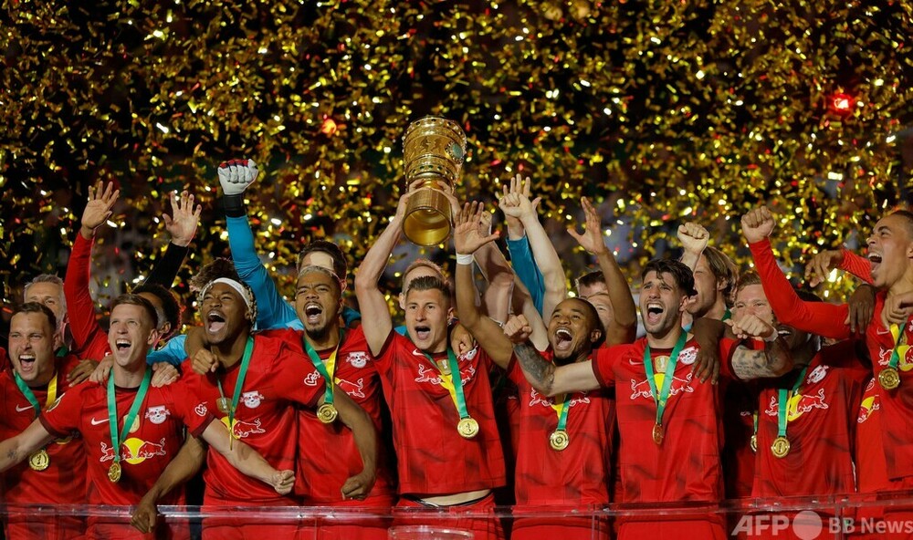 ライプツィヒがドイツ杯連覇 フランクフルトに快勝 写真16枚 国際