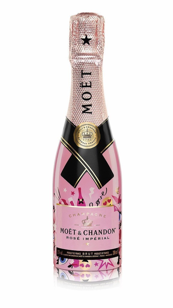 「モエ・エ・シャンドン ロゼ アンペリアル」数量限定デザイン