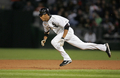 2塁へ盗塁を成功させるホワイトソックスのジェリー・オーウェンス（%%Jerry Owens%%）。(c)AFP/Getty Images Jonathan Daniel