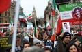 英ロンドンで行われた、イラン政府に抗議するデモ。イラン革命から44年の記念日に（2023年2月11日撮影）。(c)Susannah Ireland / AFP