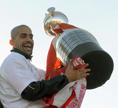 リベルタドーレス優勝のエストゥディアンテスが凱旋