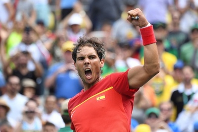 リオ五輪3冠へ過密日程のナダル、シモン破り準々決勝へ