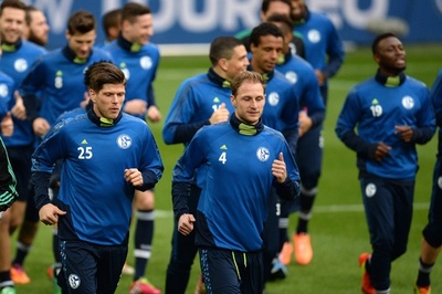 シャルケがレアル戦へ向けて最終調整、欧州CL