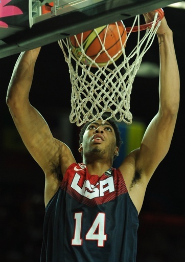 米国がドミニカ共和国を退け4戦全勝、バスケW杯