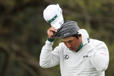 松山は14位後退、首位と11打差 マスターズ