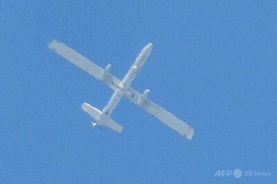 イスラエル軍、イラン上空で無人機が撃墜されたと発表