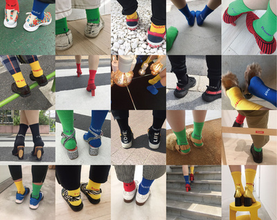 3枚で1組！ 靴下の概念を覆す「ビューティフルピープル」メッセージソックス