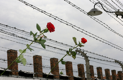 ローマ法王の訪問を待つ、強制収容所 - ポーランド