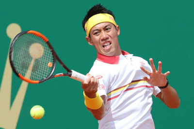 錦織がベルディハに逆転勝利で初戦突破、モンテカルロ・マスターズ