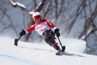 村岡と森井がアベック銀、アルペンスキー滑降座位 平昌パラ