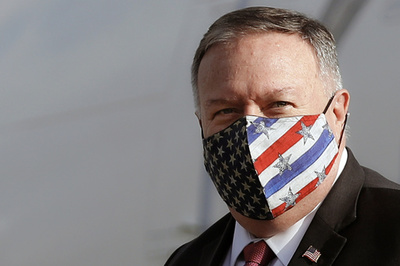 ポンペオ米国務長官、新型ウイルス検査で陰性と発表