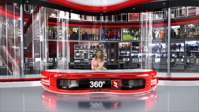 裸にジャケット、キャスターも一肌脱いで視聴者獲得 アルバニア