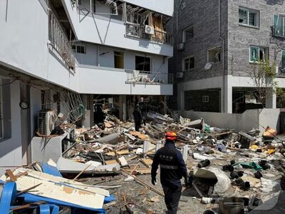 韓国・清州LPガス爆発、前日に異臭通報…遮断装置は停止状態