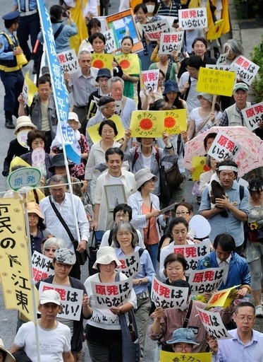 全国各地で脱原発デモ