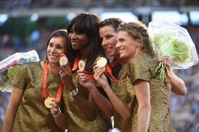 ロシアから剥奪された金メダルをベルギーに再授与、北京五輪女子400mリレー