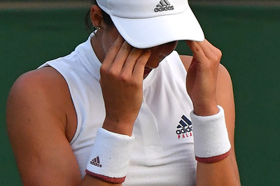 第1シードのムグルサがサンノゼ大会棄権、右腕の負傷で