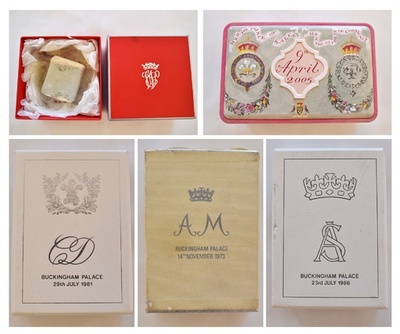 英王室ウエディングケーキが競売に、ただし食用には不適切