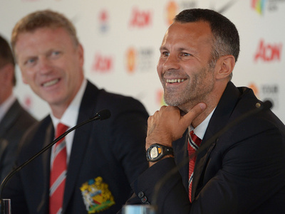 マンUのギグスとモイーズ監督がシドニーで会見