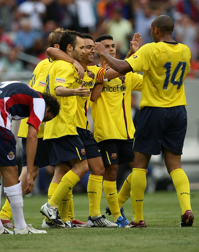 バルセロナ 米国ツアー初戦でグアダラハラに快勝