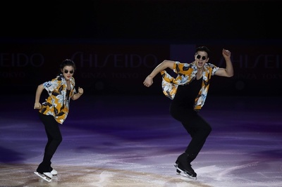 フィギュア中国杯、出場選手がエキシビション登場