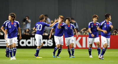 日本U-22、2-1でエジプト下す サッカー国際親善試合
