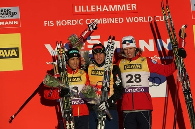 渡部暁斗が2位、シャプイが優勝 ノルディックスキー複合W杯 