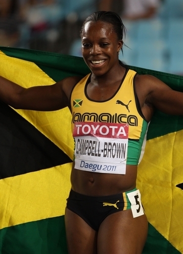 キャンベル・ブラウンが女子200mで金、世界陸上