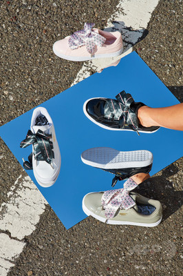 プーマ Hana4とコラボ 特別なシューレースリボンをプレゼント 写真5枚 ファッション ニュースならmode Press Powered By Afpbb News