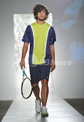 ウィルソン Nyで新作テニスウェアのファッションショー 写真25枚 ファッション ニュースならmode Press Powered By Afpbb News