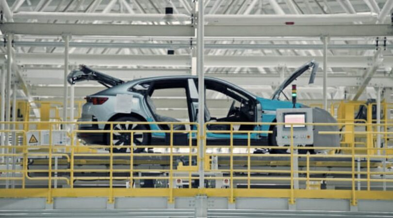 ポールスター4　中国杭州湾工場で生産中の様子（ルノーコリア自動車）(c)KOREA WAVE