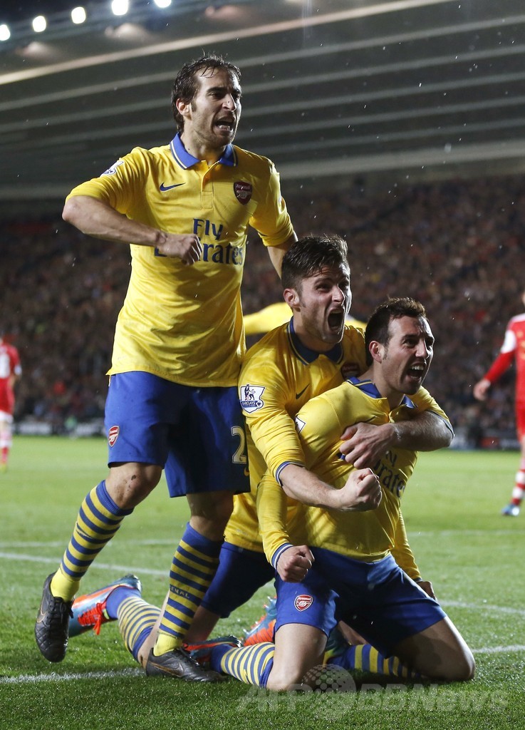 アーセナルがサウサンプトンとドロー 勝ち点伸ばせず 写真10枚 国際ニュース Afpbb News