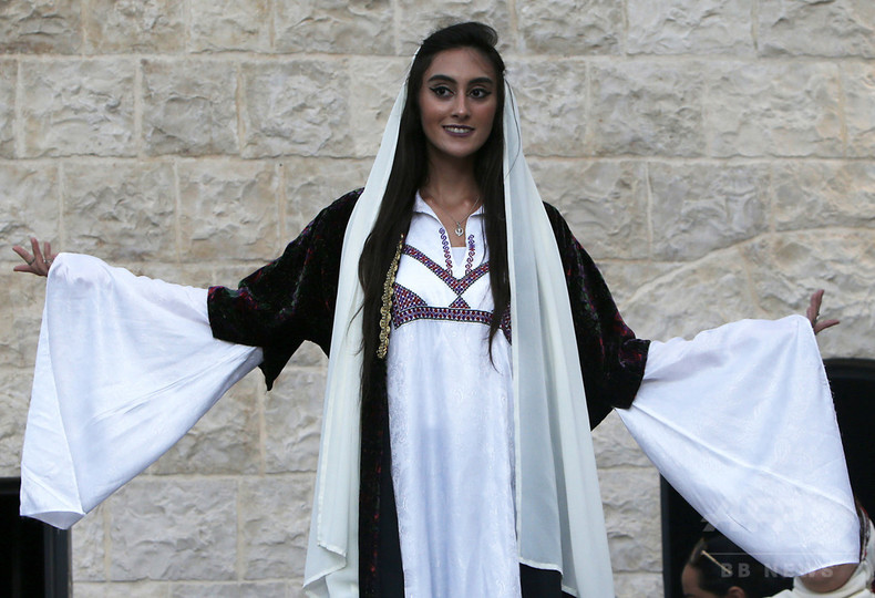 民族衣装 パレスチナドレス - ロングワンピース/マキシワンピース