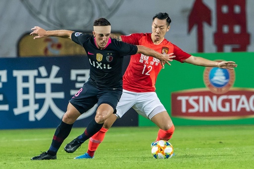 王者鹿島は広州恒大とスコアレスドロー、ACL準々決勝第1戦 写真8枚