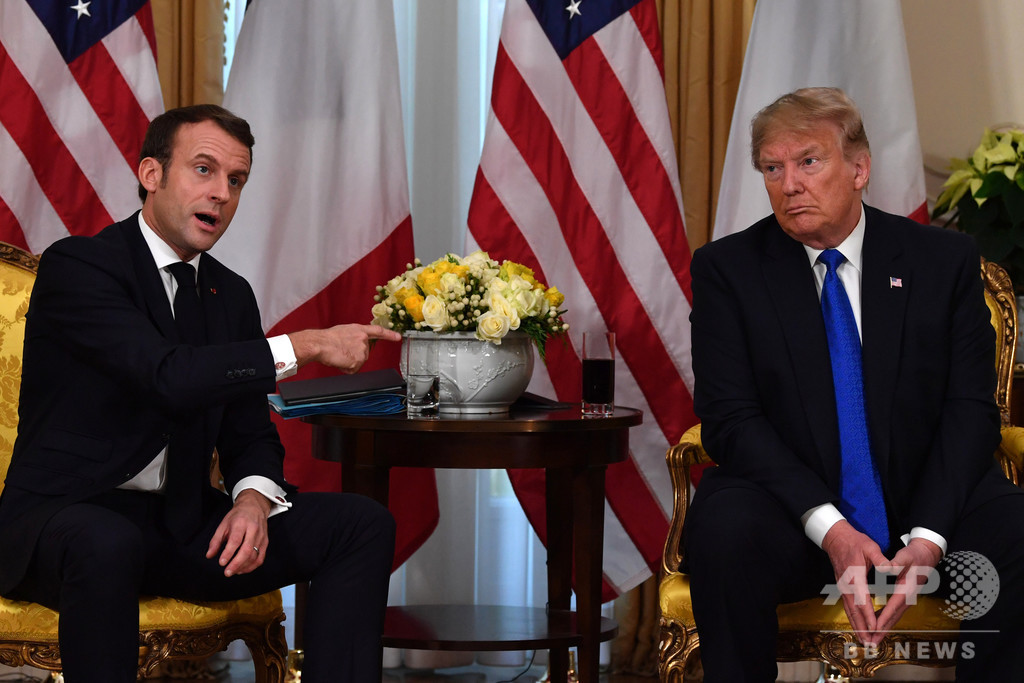 トランプ氏、仏大統領を「首相」に格下げ 演説でミス トランプ氏、仏大統領を「首相」に格下げ 演説でミス