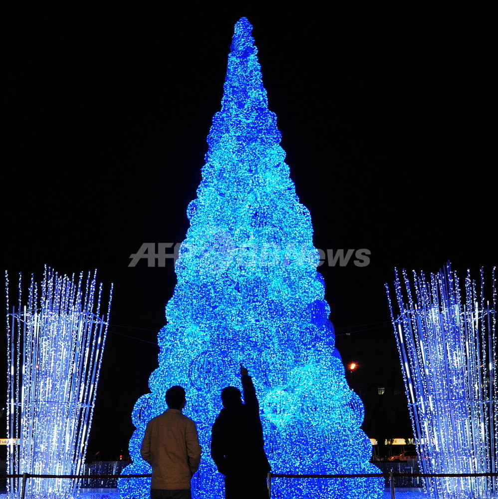 世界のクリスマスツリー ニューヨークから中東諸国まで 写真17枚 国際ニュース Afpbb News
