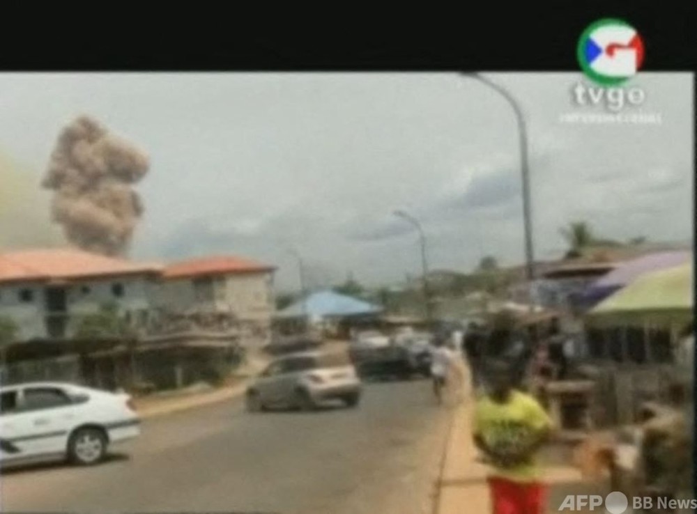 赤道ギニア爆発事故、死者98人・負傷者615人に