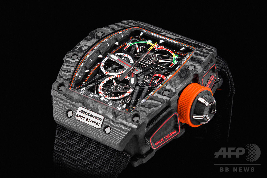 「リシャール・ミル」SIHH新作、世界一軽い機械式クロノグラフ