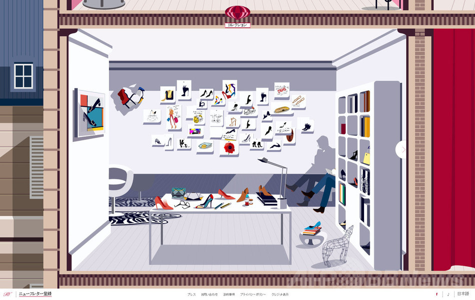 遊び心満載！「ロジェ ヴィヴィエ」の新ウェブサイト