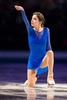 世界フィギュアスケート選手権、エキシビション。演技に臨むエフゲニア・メドベデワ（2016年4月3日撮影）。(c)AFP/Geoff Robins