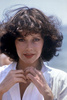 カンヌ国際映画祭（Cannes Film Festival）で写真撮影に応じるオランダ人女優シルヴィア・クリステル（Sylvia Kristel、1975年5月撮影）。(c)AFP