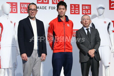 ユニクロ、テニス錦織選手着用モデルを発売 写真7枚 国際ニュース