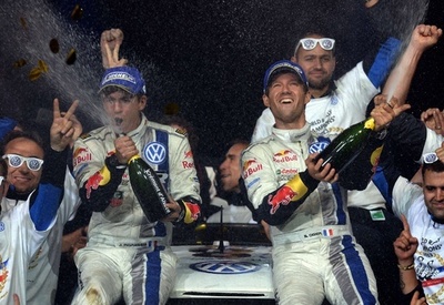 オジェが優勝、ローブは最後のレースでリタイア ラリー・フランス