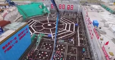 中国山東省海陽原子力発電所第2期工事が着工