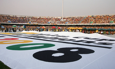 アフリカ・ネイションズカップの開会式が行われる