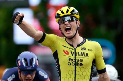 コーイがスプリント勝負制し区間V ジロ・デ・イタリア